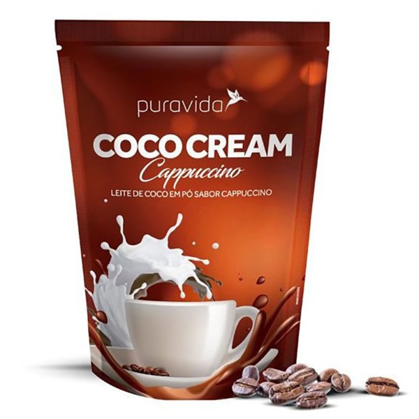 Encontraproduto.com.br - Coco Cream Capuccino PuraVida 250g