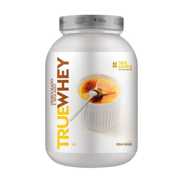 Encontraproduto.com.br - Whey vanilla creme brulle 837g - True Source