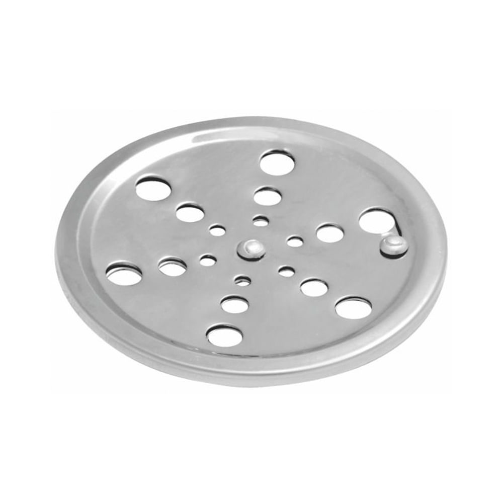 Encontraproduto.com.br - Grelha Inox 10 X 10 Sem Caixilho Redonda  - Clara Inox