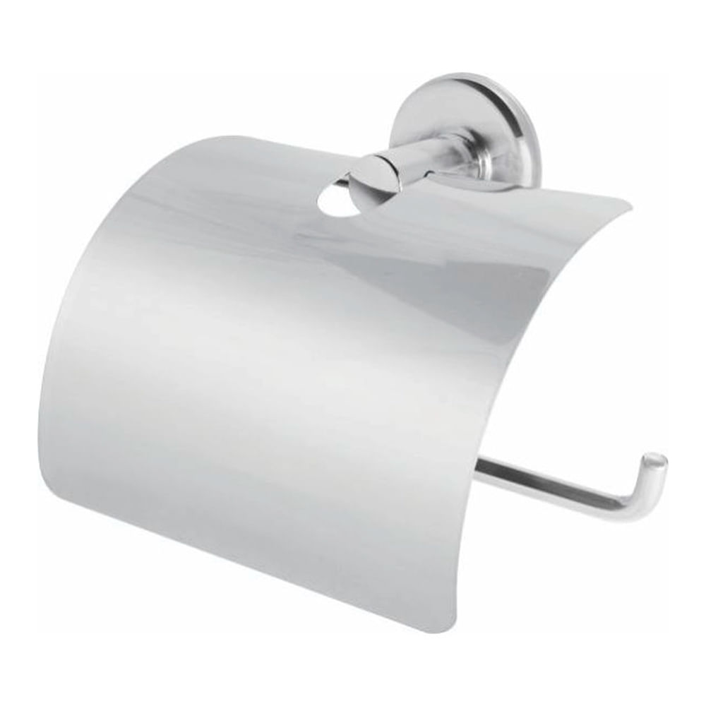 Encontraproduto.com.br - Papeleira com tampa Inox 1702 - Clara Inox