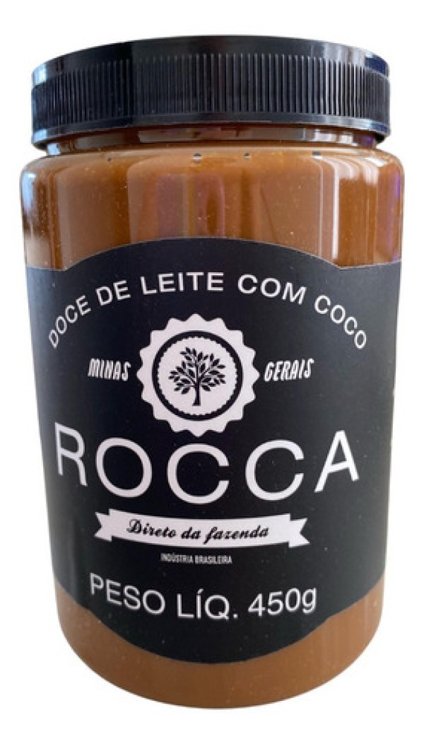 Doce de Leite ROCCA com Coco Pote 450g