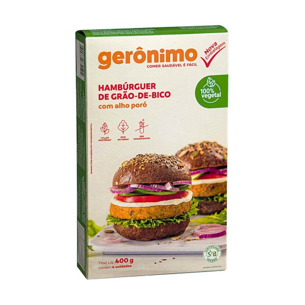 Encontraproduto.com.br - Kafta GERONIMO Vegano com Feijão Fradinho e Quinoa 450g