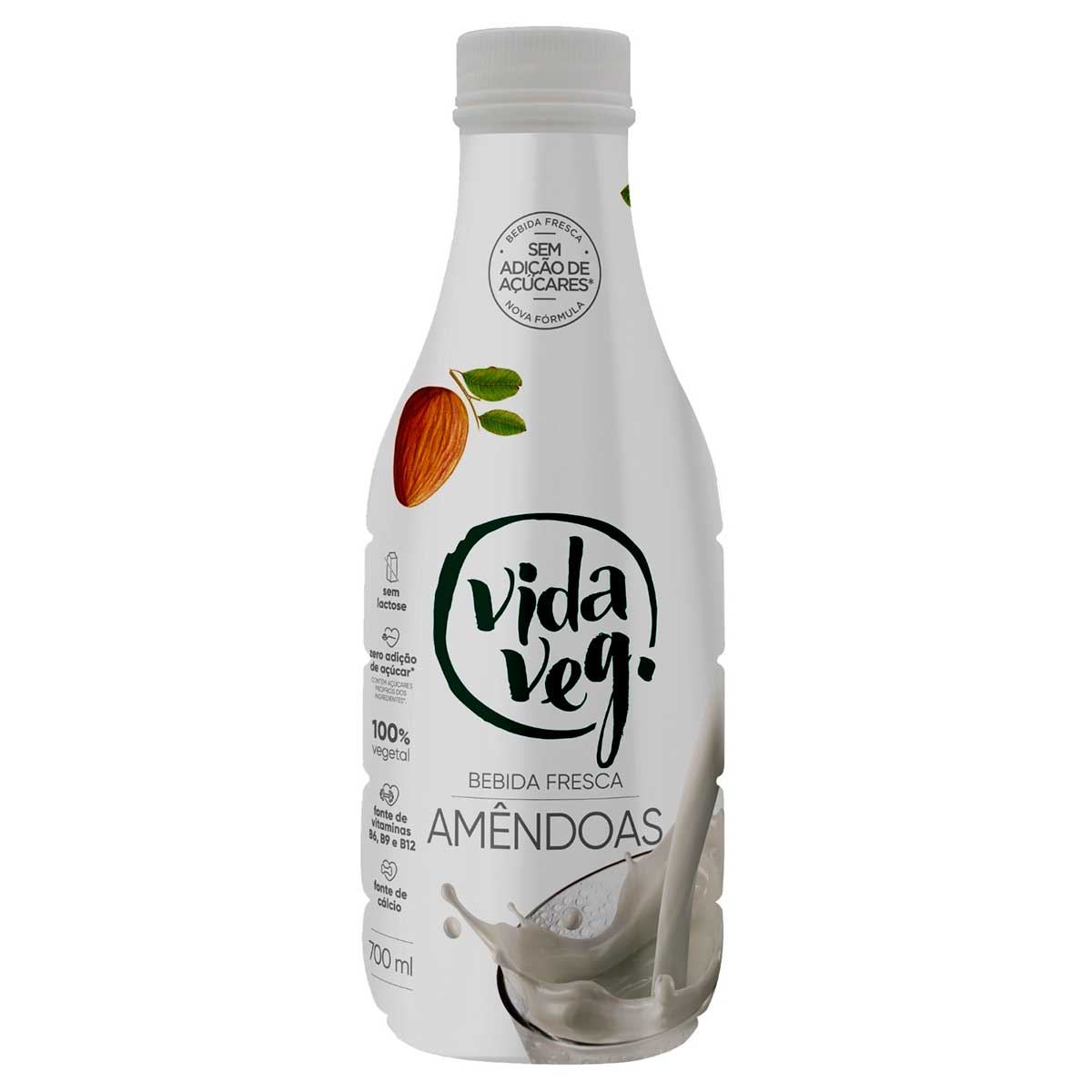 Encontraproduto.com.br - Bebida Vegetal Fresca Vida Veg Amêndoas 700ml