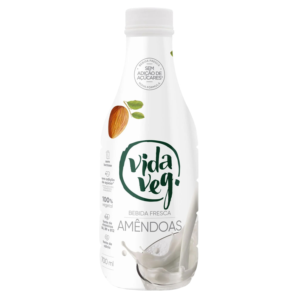 Encontraproduto.com.br - Bebida Vegetal Fresca Vida Veg Amêndoas 700ml