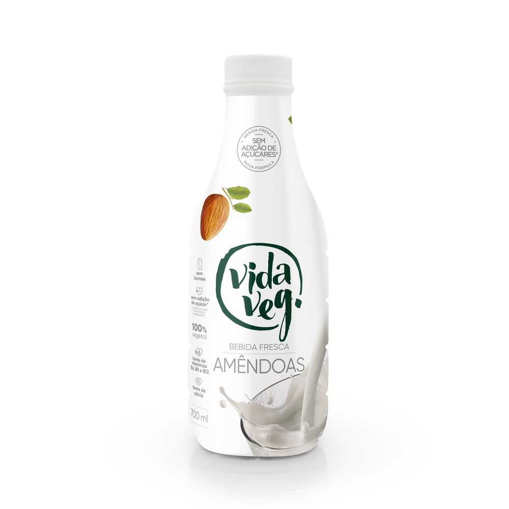 Encontraproduto.com.br - Bebida Vegetal Fresca Vida Veg Amêndoas 700ml