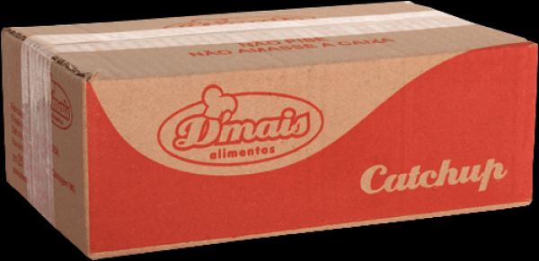 Encontraproduto.com.br - Ketchup Dmais sachê 6g - Caixa com 156 unidades