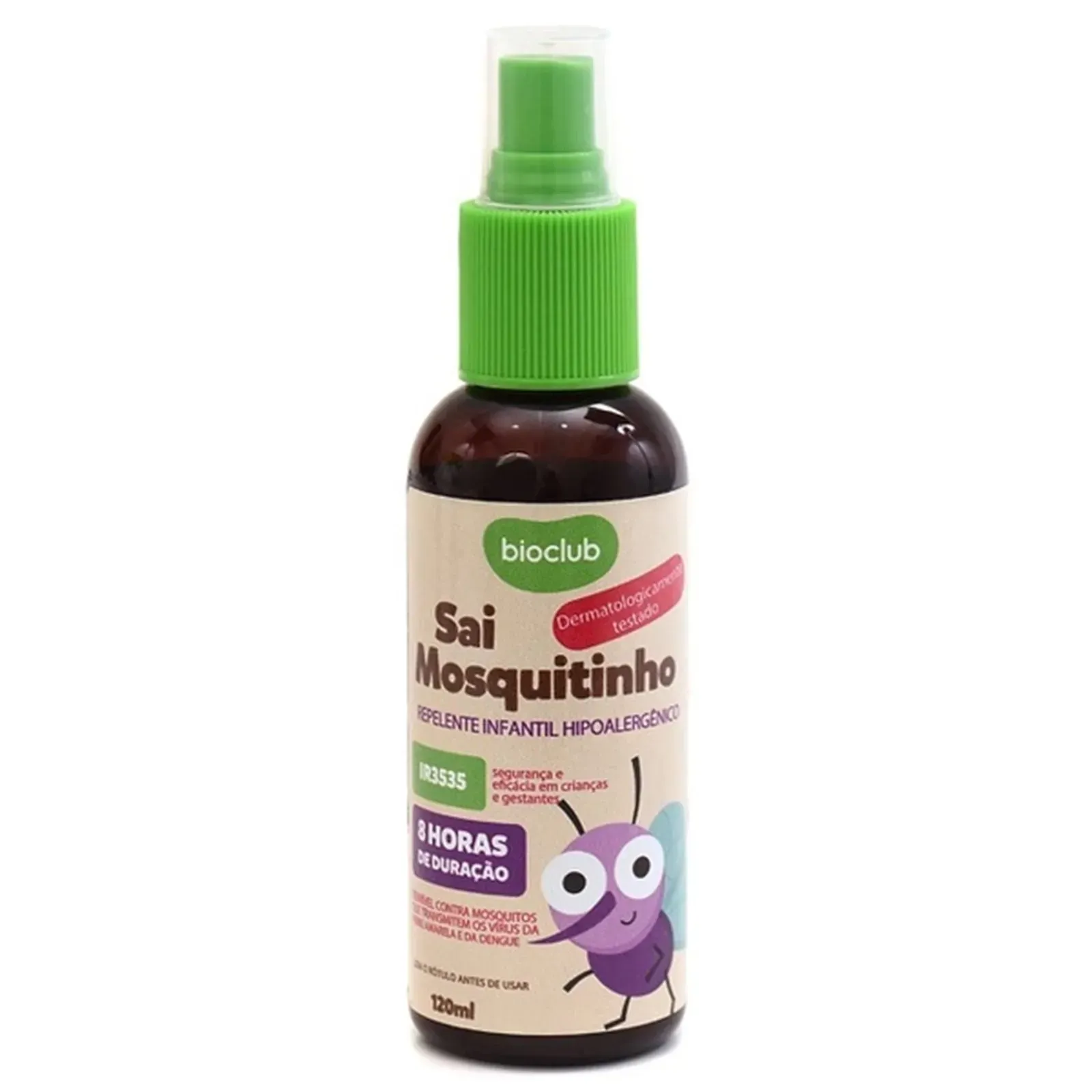Encontraproduto.com.br - Repelente Natural Sai Mosquitinho 120ml (6m+) - Bioclub