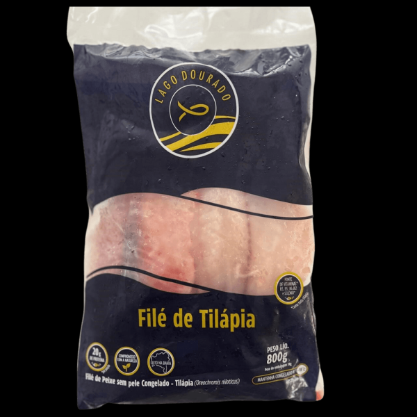 Encontraproduto.com.br - Filé Tilápia Lago Dourado Sem Pele 800g