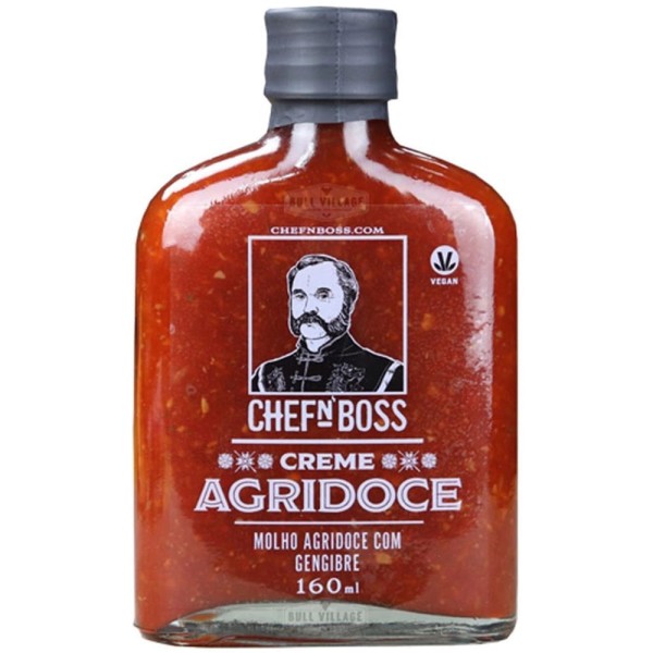 Encontraproduto.com.br - Creme Agridoce com Gengibre Chefn Boss 160ml