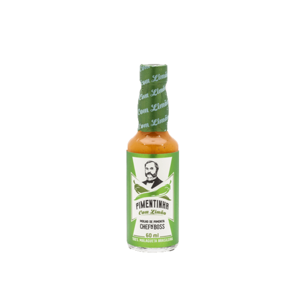 Encontraproduto.com.br - Molho de Pimenta CheffnBoss Pimentinha Com Limão 60ml