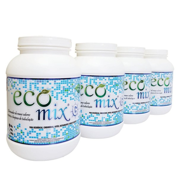 Encontraproduto.com.br - Ecomix G 8kg Desentupidor Limpa Fossas Caixas de Gordura