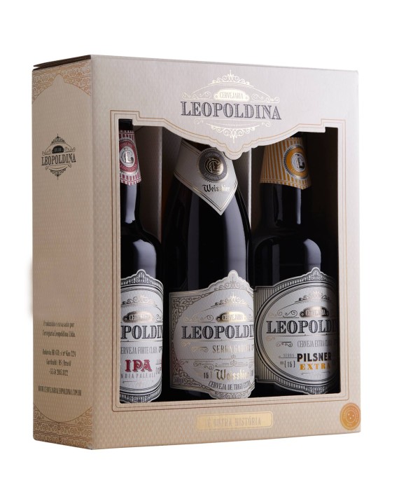 Kit Leopoldina Pilsner Extra Weissbier e IPA