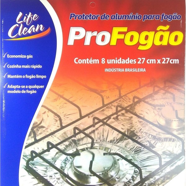 Protetor De Fogao Life Clean 27Cm C/8