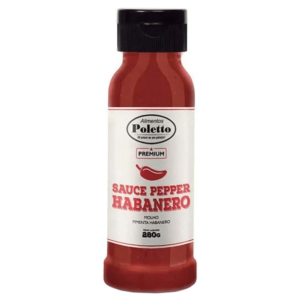 Molho Poletto Sauce Pepp Habanero 280g