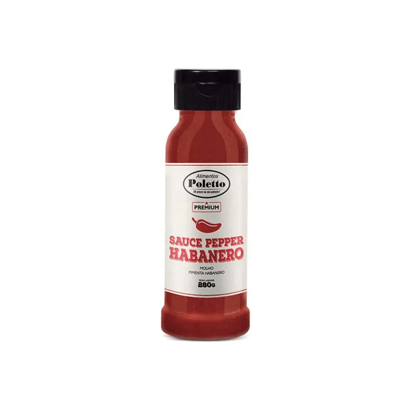 Encontraproduto.com.br - Molho Poletto Sauce Pepp Habanero 280g