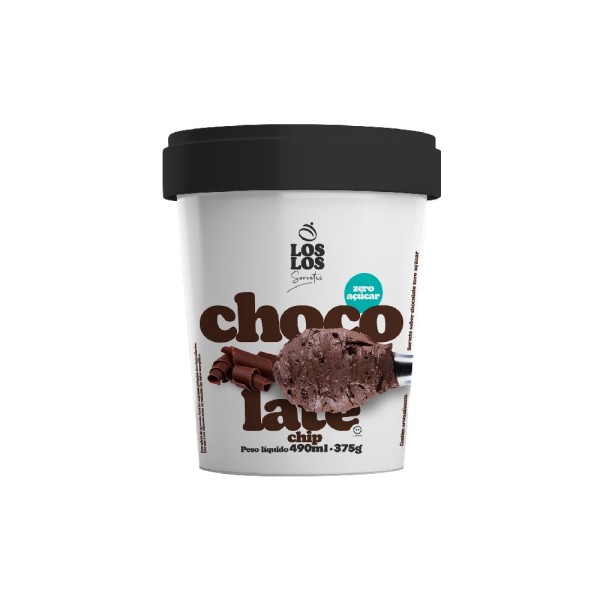 Sorvete Los Los Chocolate Zero Açucar 490ml