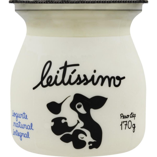 Iogurte Natural Integral Leitissimo 170 G
