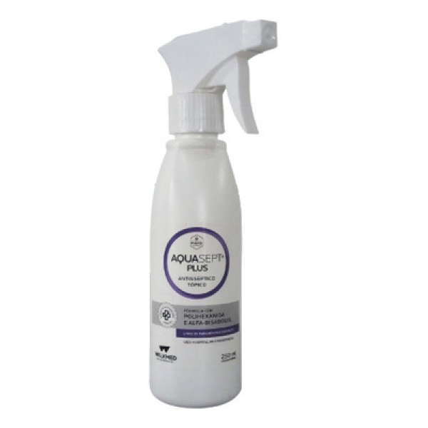 Aquasept Plus Antisséptico Tópico Spray 250ml - unidade
