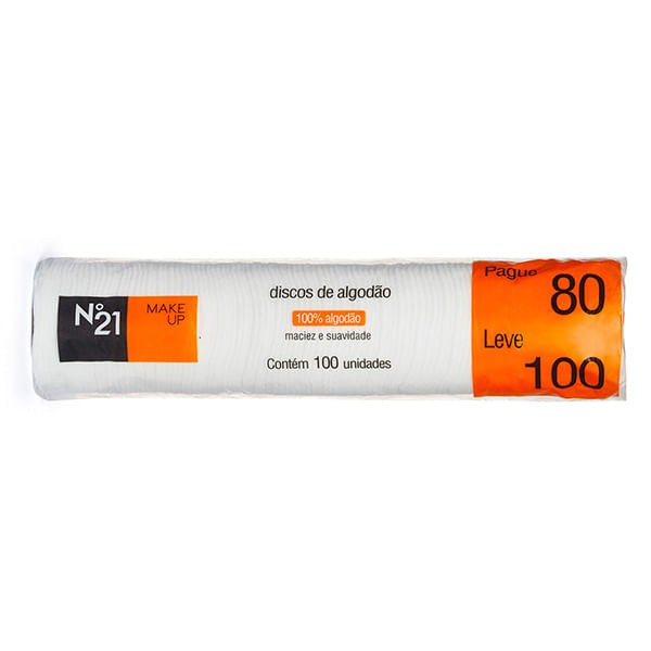 Encontraproduto.com.br - Algodão N21 Disco 100Un - Número 21