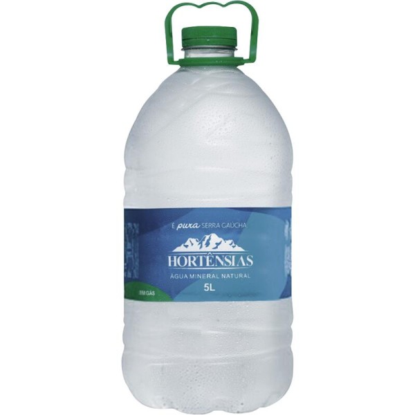 Encontraproduto.com.br - Água Mineral sem Gás Hortênsias Galão 5l