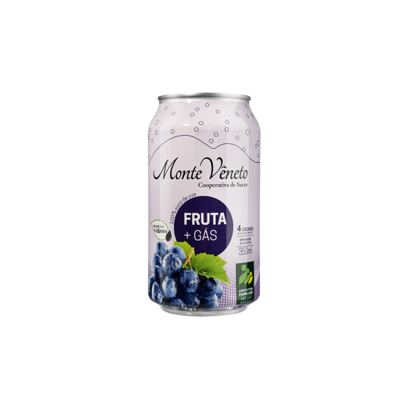 Suco de Uva Integral Monte Veneto com Gás 350ml