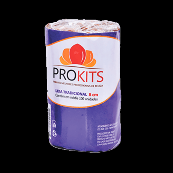 Encontraproduto.com.br - Lixas Prokits SHR 8cm Com 100 Unidades