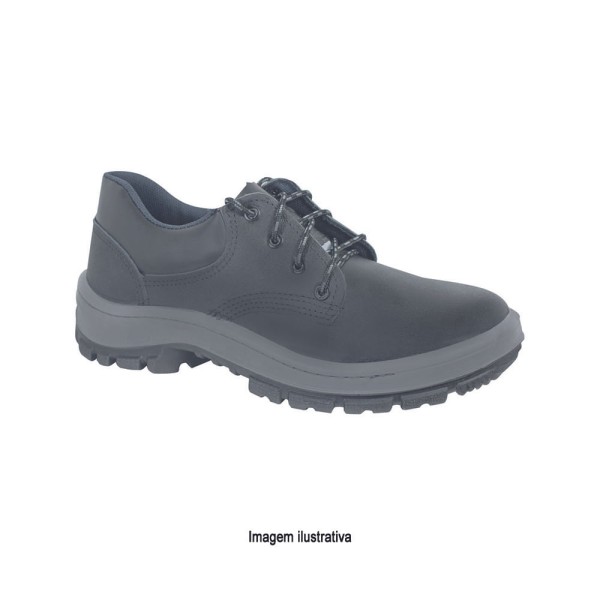 Encontraproduto.com.br - Sapato de Segurança com Cadarço e Biqueira em Polipropileno Bidensidade Nº 39 Ref. PPP 90 Proteplus 269,0127
