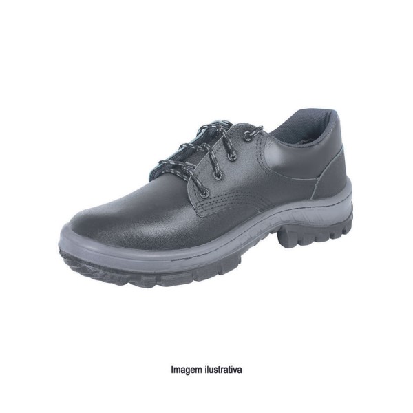 Encontraproduto.com.br - Sapato de Segurança com Cadarço e Biqueira em Polipropileno Bidensidade Nº 39 Ref. PPP 90 Proteplus 269,0127