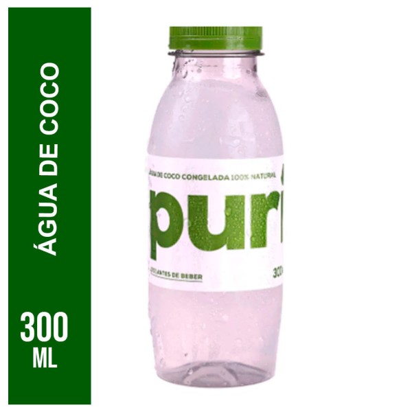 Encontraproduto.com.br - Água de Coco PURI Resfriada Garrafa Resfriada 300ml