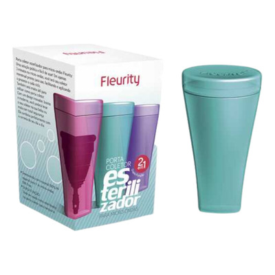 Porta Coletor Menstrual Fleurity Com 1 Cor Tiffany