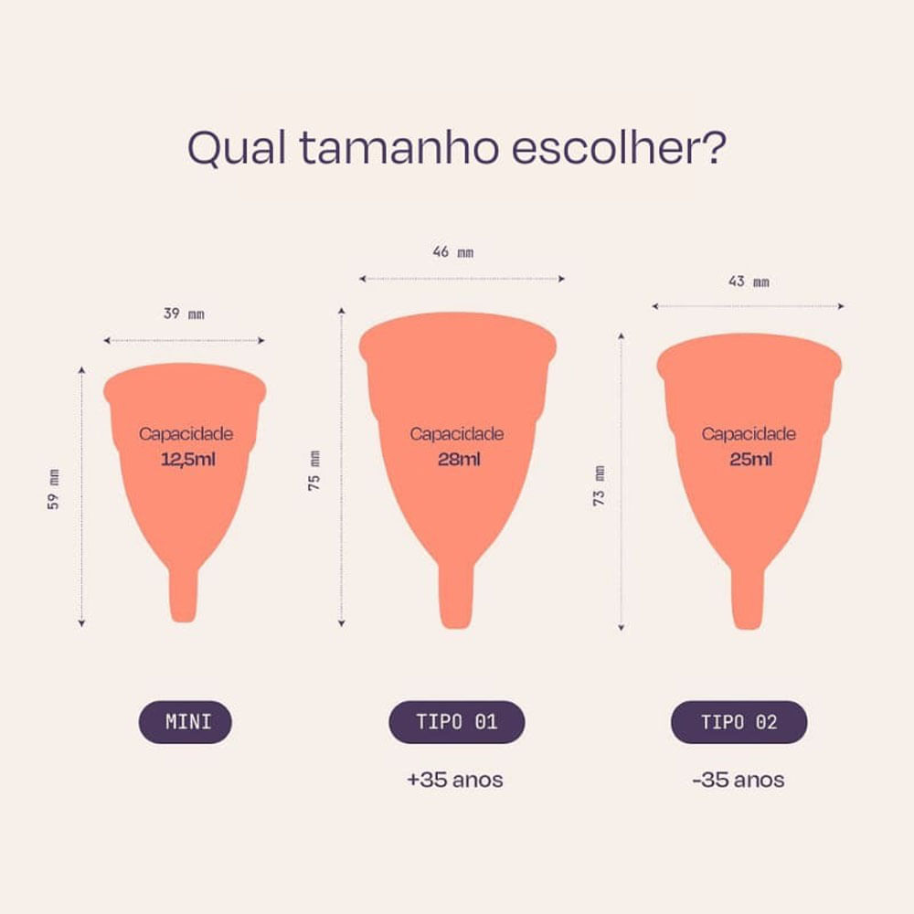 Encontraproduto.com.br - FLEURITY COLETOR MENSTRUAL TIPO 2 SEM PIGMENTO x 1
