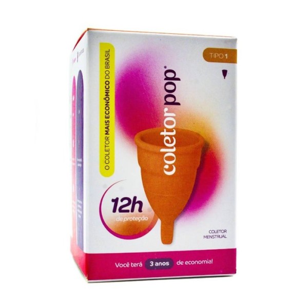 Encontraproduto.com.br - Coletor Menstrual Pop Tipo 1 com 12h de Proteção