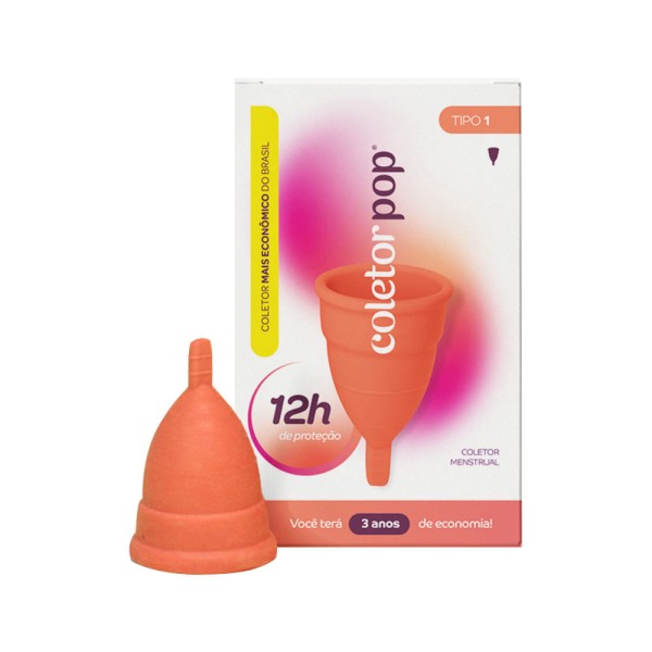 Encontraproduto.com.br - Coletor Menstrual Pop Tipo 1 com 12h de Proteção