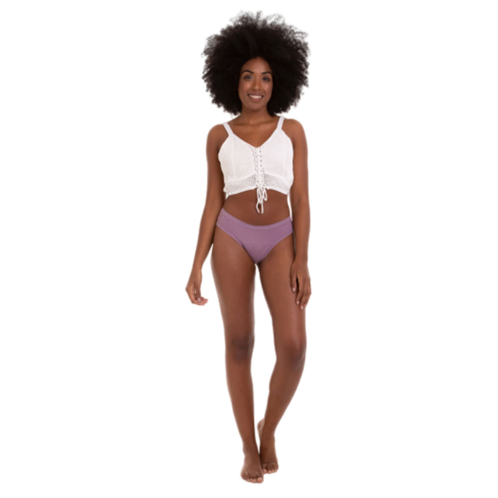 Encontraproduto.com.br - Calcinha Absorvente Violet Cup Rose