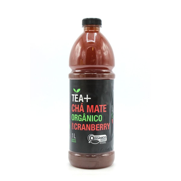 Encontraproduto.com.br - Chá Tea+ Orgânico Mate com Cranberry 1L