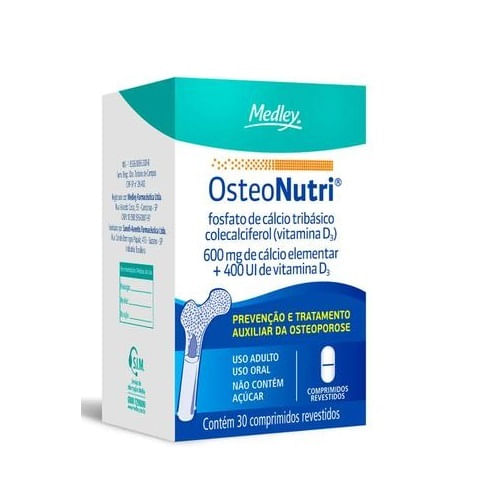 Suplemento Alimentar Aspen Osteonutri 600mg 90 Comprimidos