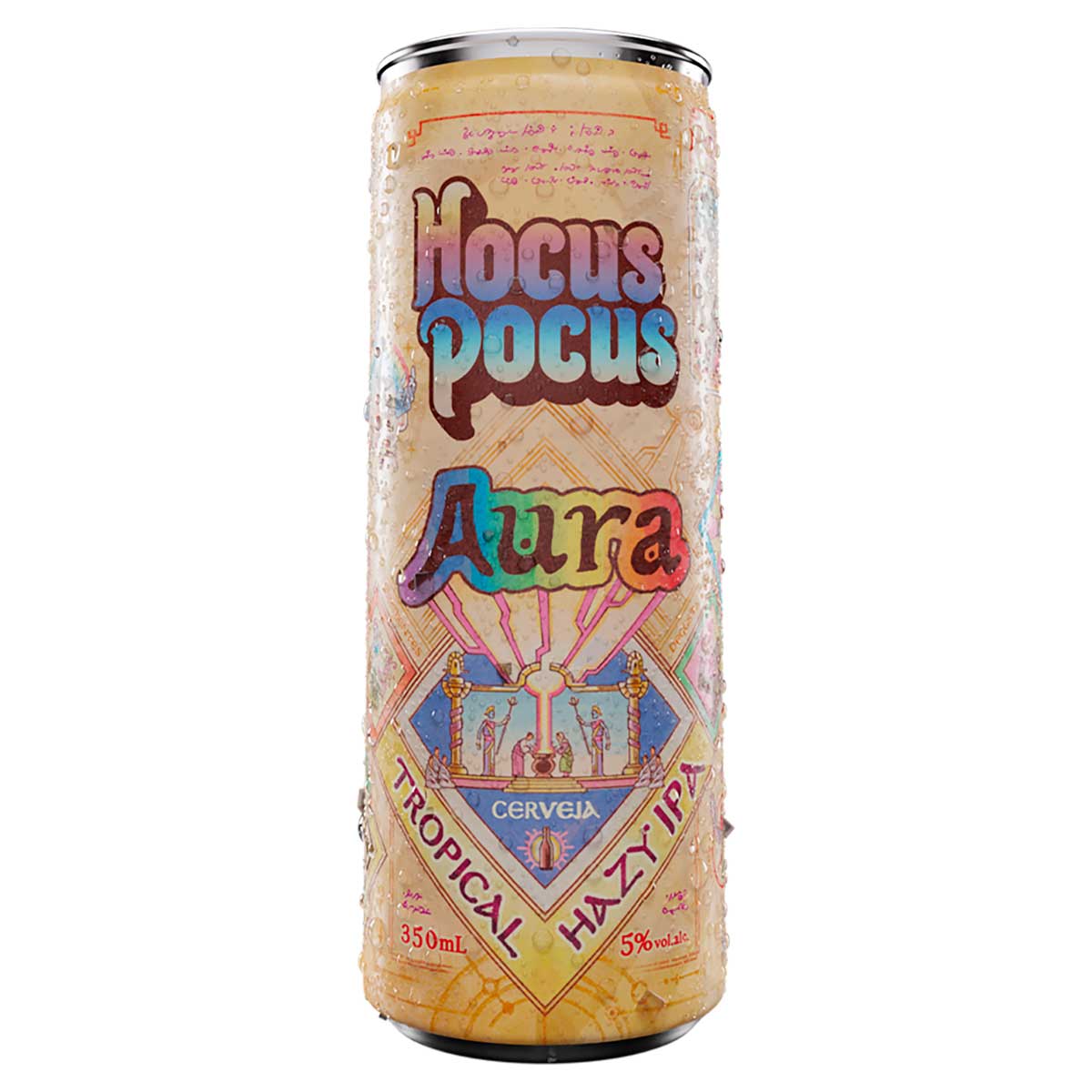 Cerveja Hocus Pocus Aura Hazy IPA Lata 350ml