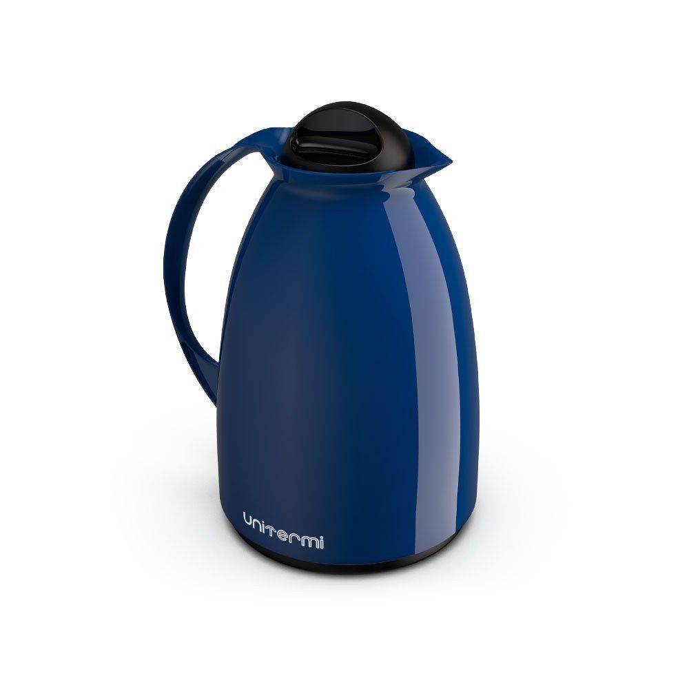 Encontraproduto.com.br - Garrafa Unitermi Térmica Florença Azul 650ml Café Leite Chá Cor Azul