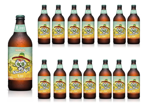 Encontraproduto.com.br - CERVEJA LAUT SKA SESSION IPA 600ML