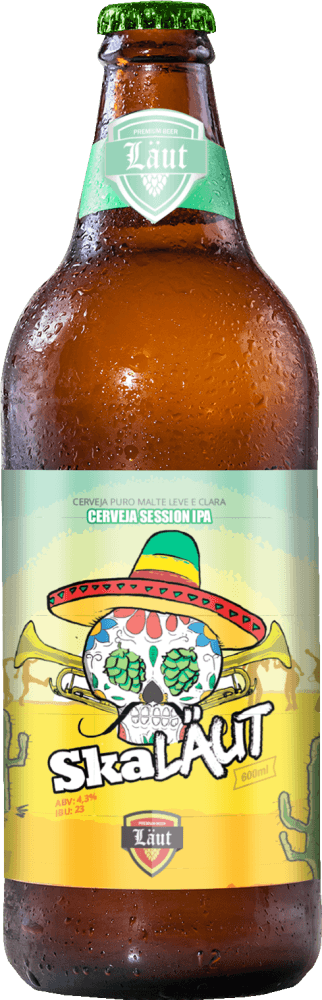 Encontraproduto.com.br - CERVEJA LAUT SKA SESSION IPA 600ML