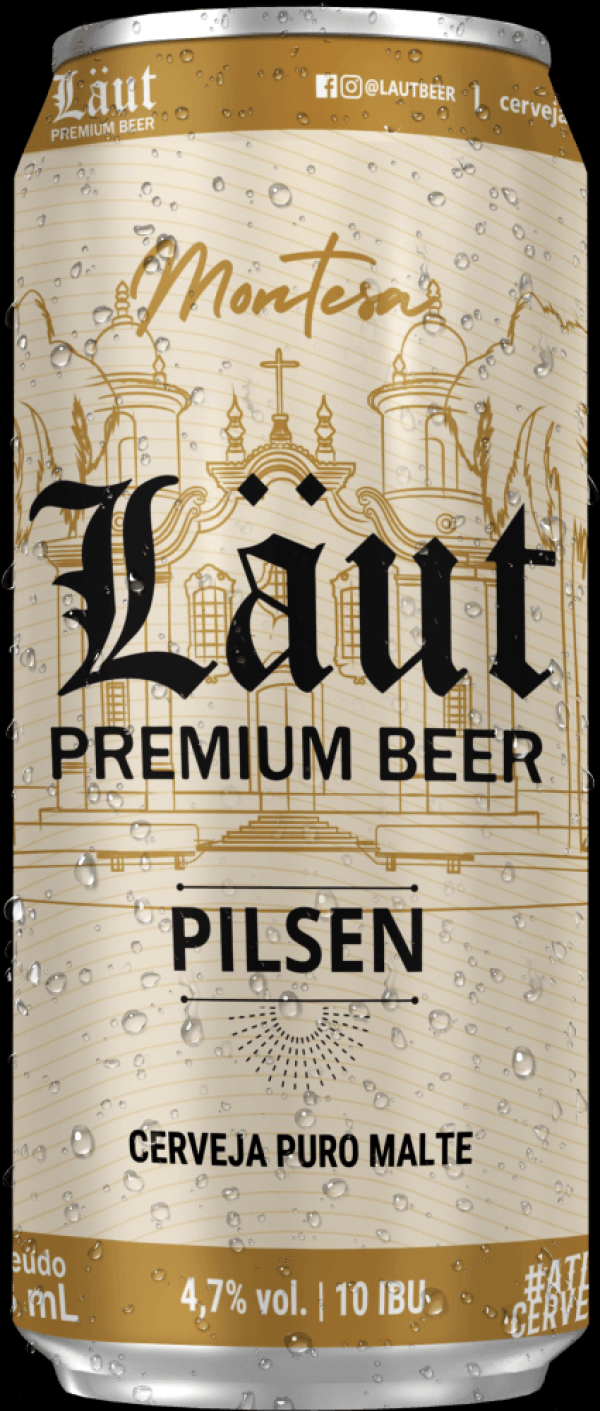 Encontraproduto.com.br - CERVEJA LAUT PILSEN 473ML LATA