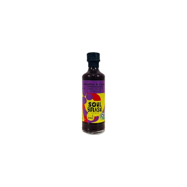 Molho de Pimenta Jiquitaia Baniwa Extra Forte com Açaí Orgânico 50ml Soul Brasil
