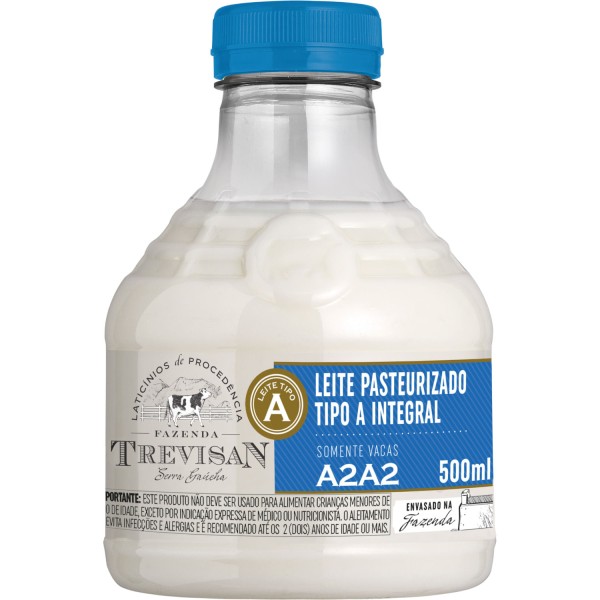 Encontraproduto.com.br - Leite Pasteurizado Tipo A Integral Trevisan 500ml