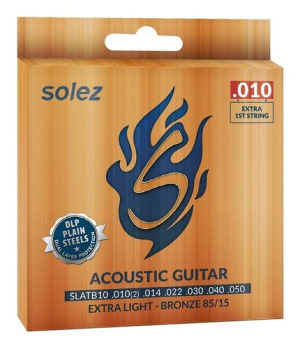 Encordoamento Para Violão Bronze 85/15 SLATB-11 – Solez