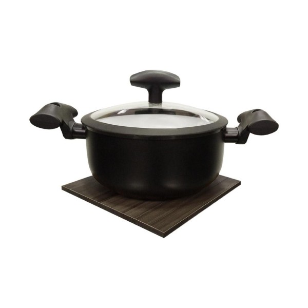 Encontraproduto.com.br - Descanso de panelas quadrado Salvatore Copenhagem 19x19cm