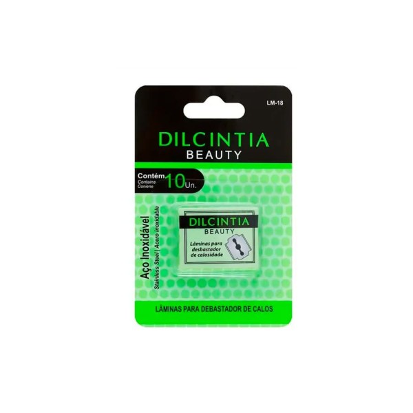 Lamina Para Desbastador de Calosidade Ref. LM-18 Pct com 10 Un - Dilcintia