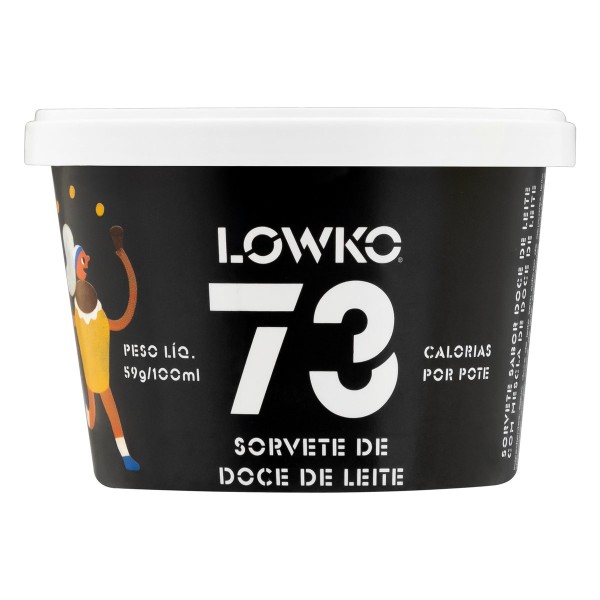 Encontraproduto.com.br - Sorvete Lowko Doce de Leite 100ml