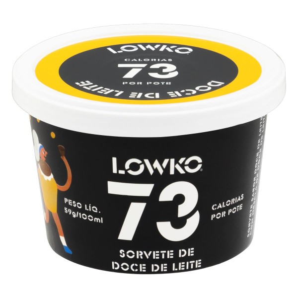 Encontraproduto.com.br - Sorvete Lowko Doce de Leite 100ml