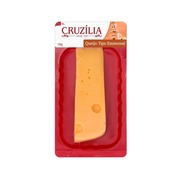Encontraproduto.com.br - Queijo Tipo Emmental Cruzília Fracionado 140g