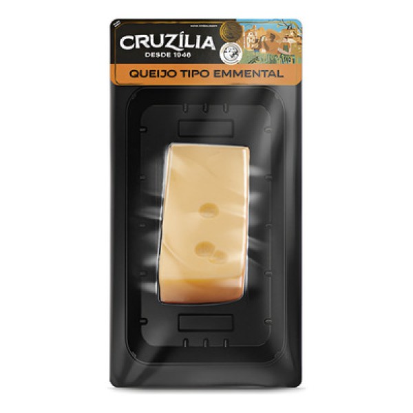 Encontraproduto.com.br - Queijo Tipo Emmental Cruzília Fracionado 140g